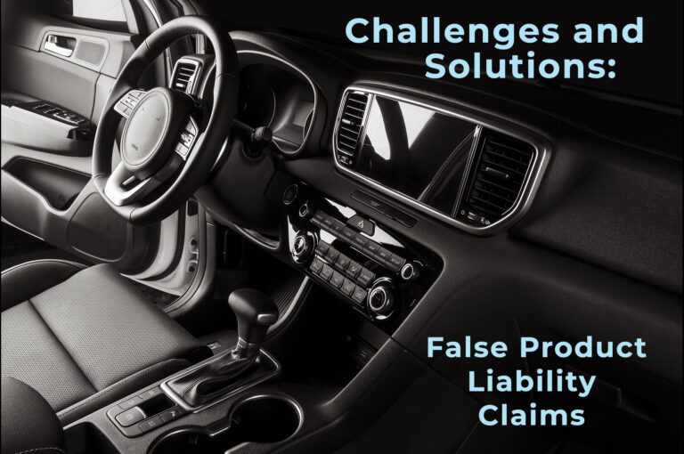Challenges and Solutions: False Product Liability Claims