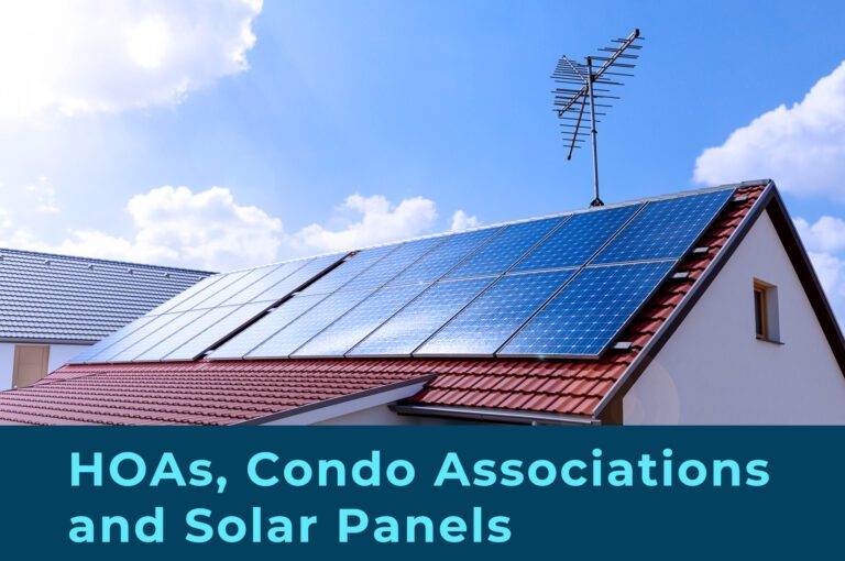 HOAs, Condo Associations and Solar Panels