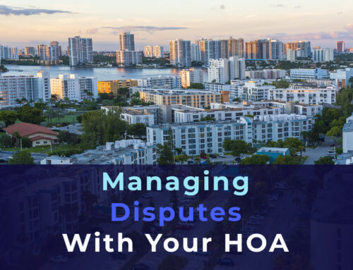 Managing Disputes Within Your HOA
