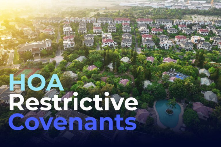 HOA Restrictive Covenants
