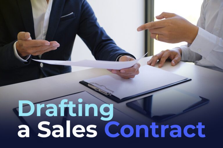Drafting a Sales Contract
