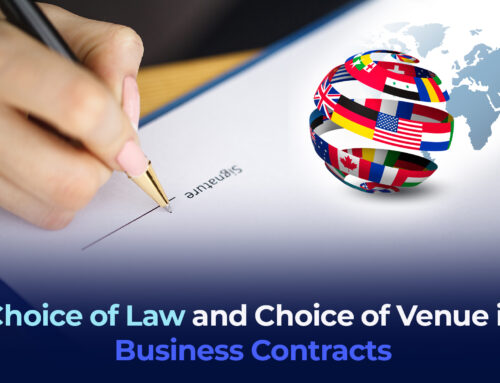 Choice of Law and Venue in Business Contracts