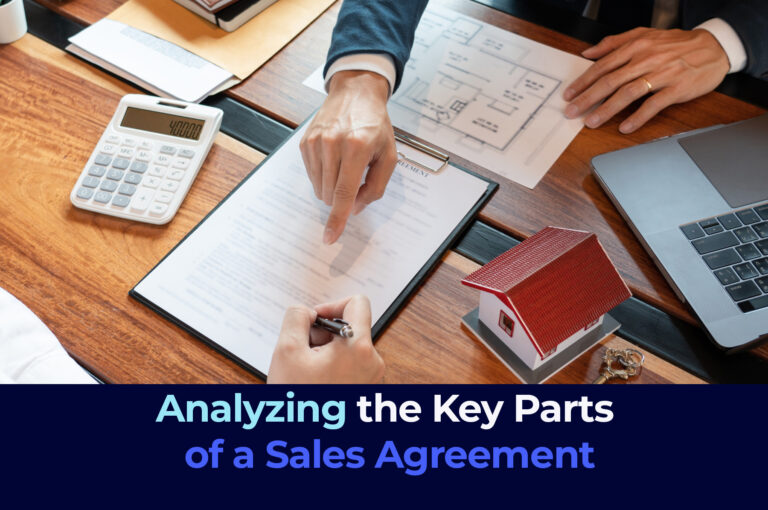 Analyzing the Key Parts of a Sales Agreement