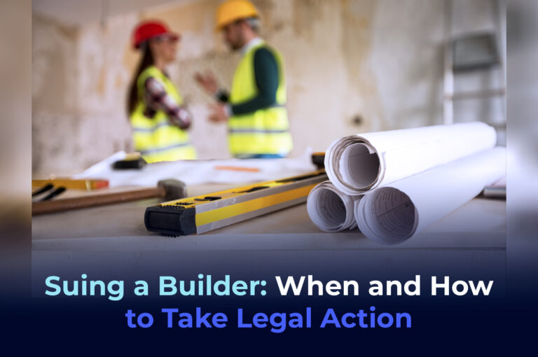 Suing a Builder: When and How to Take Legal Action