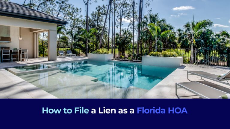 How to File a Lien as a Florida HOA